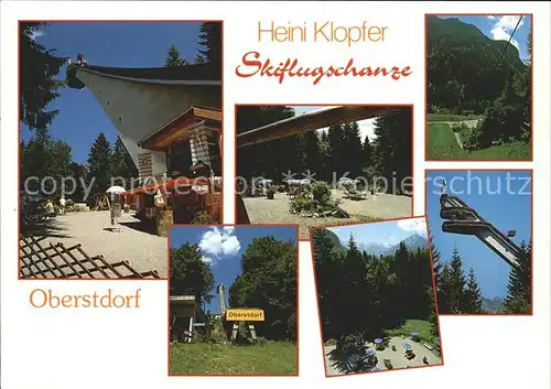 Oberstdorf Heini Klopfer Skischanze Kat. Oberstdorf