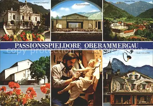 Oberammergau Passionsspieldorf Kat. Oberammergau