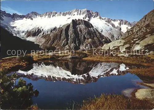 Goeschenen Alp mit Dammagletscher Kat. Goeschenen