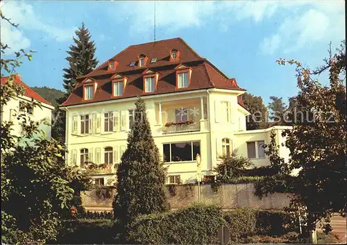 Badenweiler Haus Ebert Kat. Badenweiler