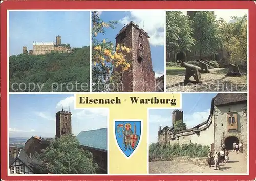 Eisenach Thueringen Wartburg Kat. Eisenach