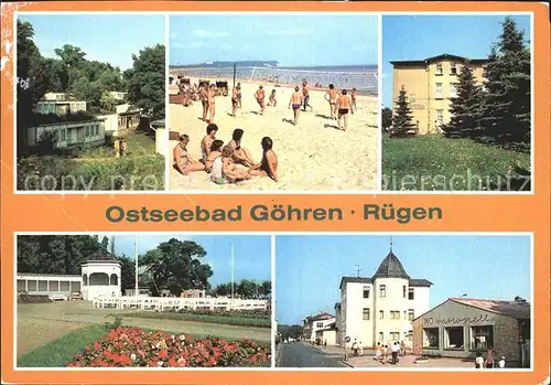 Goehren Ruegen Feriensiedlung Strand Konzertgarten  Kat. Goehren Ostseebad Ruegen