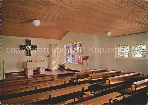 Fuerth Odenwald Martinsheim Kirche von innen Kat. Fuerth