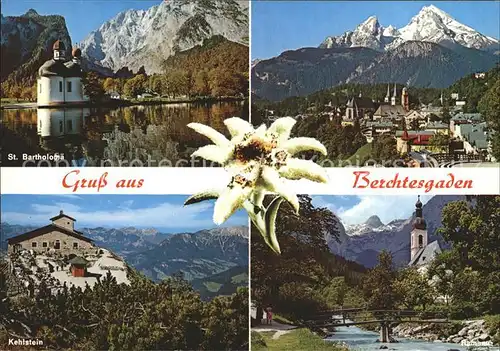 Berchtesgaden St. Bartholomae Kehlstein  Kat. Berchtesgaden