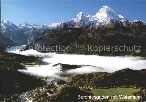 Berchtesgaden mit Watzmann Kat. Berchtesgaden