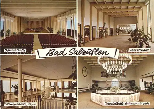 Bad Salzuflen Konzerthalle Wandelhall  Kat. Bad Salzuflen