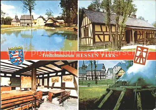 Neu Anspach Freilichtmuseum Hessen Park Kat. Neu Anspach