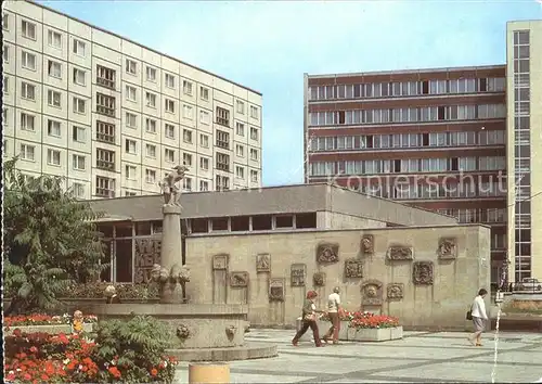 Magdeburg Eulenspiegelbrunnen am Alten Markt Kat. Magdeburg