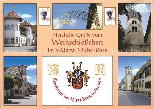 Ilbesheim Landau Weinschloesschen Weingut Michel Roos Kat. Ilbesheim bei Landau (Pfalz)