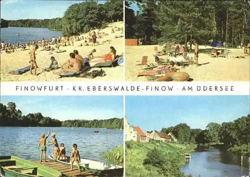 Finowfurt am uebersee Strand Kat. Schorfheide