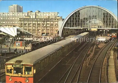 Berlin S Bahnhof Alexanderplatz Kat. Berlin