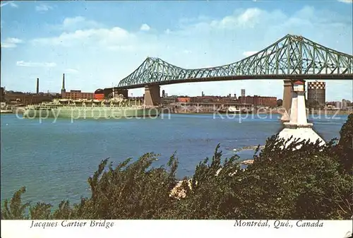 Montreal Quebec Jacques Cartier Bridge Kat. Montreal