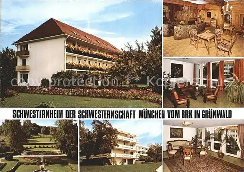 Gruenwald Muenchen Schwesternheim BRK Kat. Gruenwald