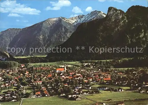 Oberammergau Passionsdorf Berge Kat. Oberammergau