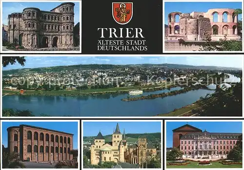 Trier Porta Nigra Mosel Kat. Trier