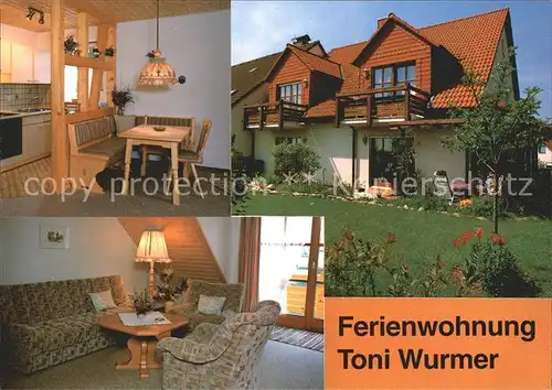 Staffelstein Ferienwohnung Toni Wurmer Haus  Kat. Bad Staffelstein