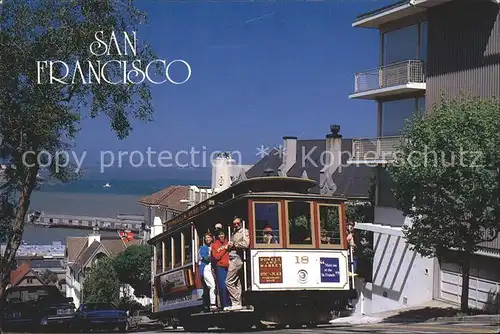 San Francisco California Cable Car Kat. San Francisco