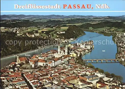 Passau Luitpold Panorama Inn Ilz Donau Kat. Passau