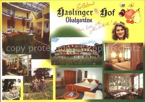 Kirchham Niederbayern Bad Fuessing Haslinger Hof Obstgarten Kat. Kirchham