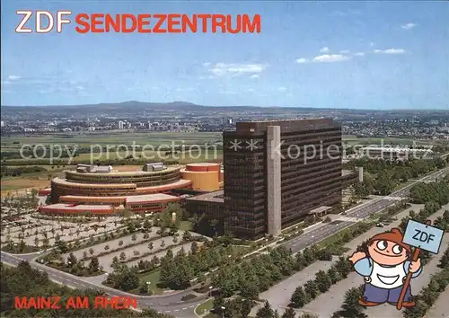 Mainz Rhein ZDF Sendezentrum Mainzer Lerchenberg