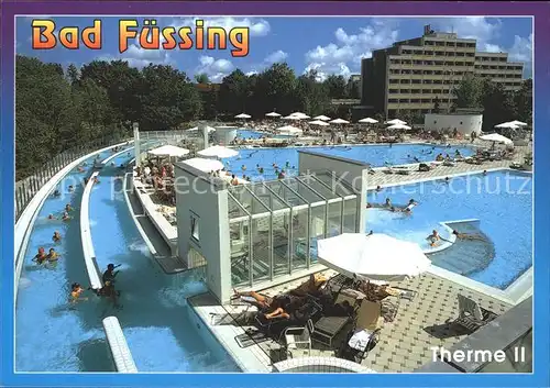 Fuessing Bad Therme II Thermal Mineral Heilquelle Kat. Bad Fuessing