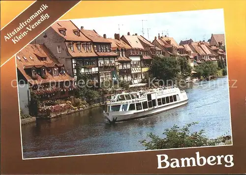 Bamberg Altstadt Romantik Klein Venedig Kat. Bamberg