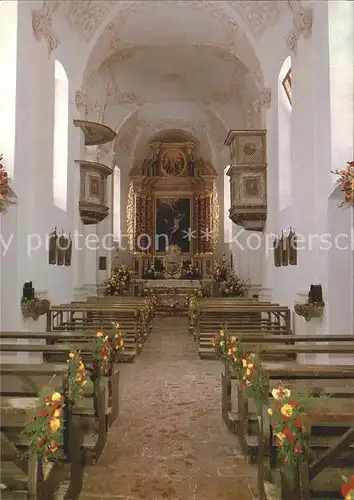 Koenigssee Sankt Bartholomae Barocker Hochaltar Holz Martyrium hl. Bartholomaeus