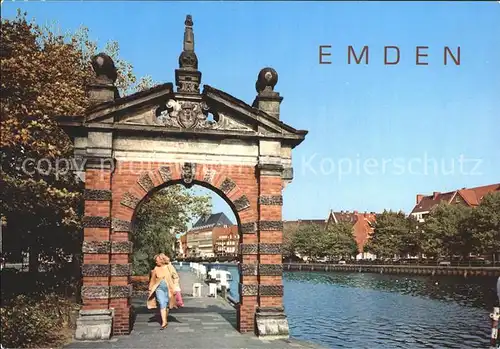 Emden Ostfriesland Hafentor Kat. Emden