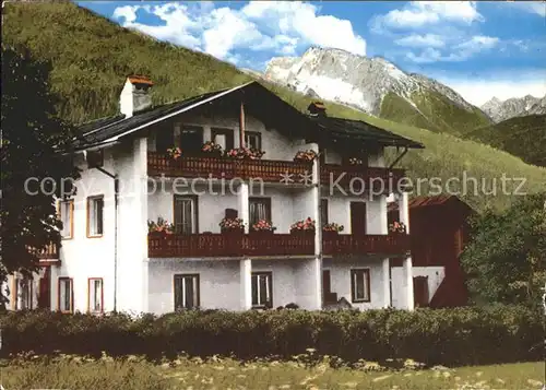 Schoenau Koenigssee Gaestehaus Walburg  Kat. Schoenau a.Koenigssee