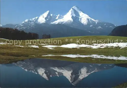 Berchtesgaden Watzmanngruppe Kat. Berchtesgaden