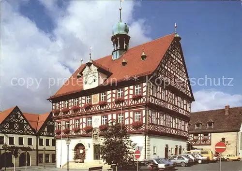 Staffelstein Historisches Rathaus Kat. Bad Staffelstein