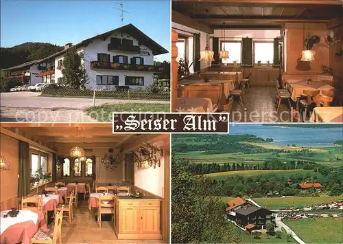 Bernau Chiemsee Berggasthof Seiser Alm Kat. Bernau a.Chiemsee