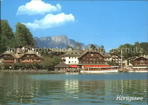 Koenigssee Seelaende Untersberg