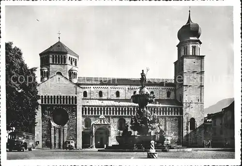 Trento Brunnen Dom Kat. Trento