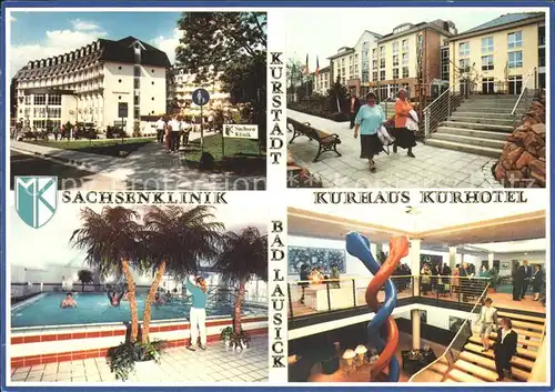 Lausick Bad Kurhaus Kurhotel Sachsenklinik Kat. Bad Lausick