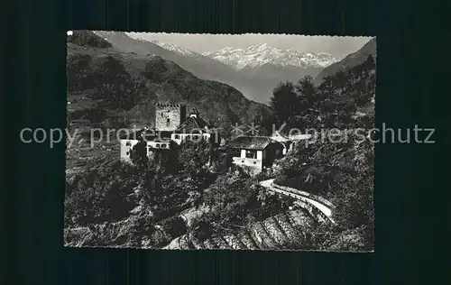 Merano Suedtirol Schloss Thurnstein Castel Kat. Merano