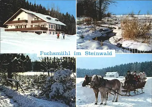 Fuchsmuehl Steinwald Hotel Hackelstein Kat. Fuchsmuehl