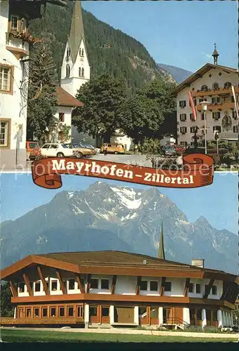 Mayrhofen Zillertal Dorfansicht Kat. Mayrhofen