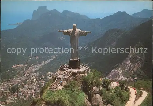 Rio de Janeiro National Park Statue Christus Kat. Rio de Janeiro