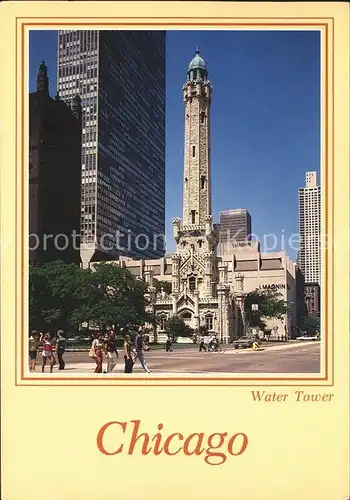 Chicago Illinois Water Tower Kat. Chicago