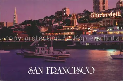 San Francisco California Hafen Ghirardelli Square Kat. San Francisco