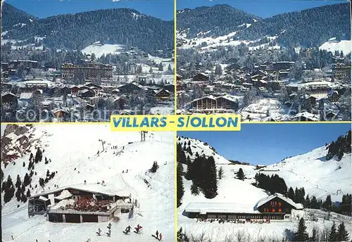 Villars VD Skigebiet Winter Kat. Villars