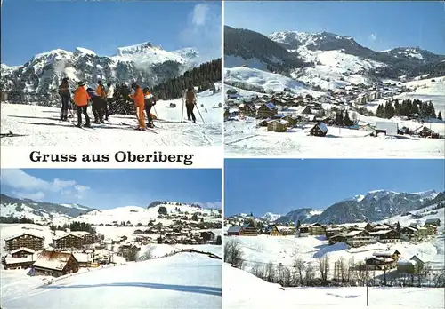 Oberiberg Skigebiet Winter Kat. Oberiberg