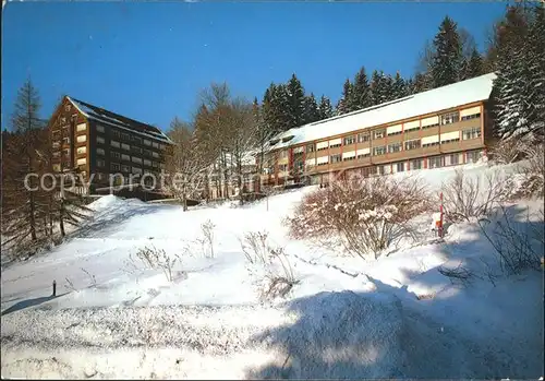 Oberaegeri Kurhaus Laendli Winter Kat. Oberaegeri