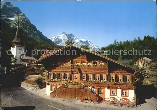 Gsteig Gstaad Hotel Baeren Oldenhorn Kat. Gsteig