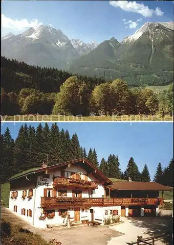 Ramsau Berchtesgaden Haus Gruenbach  Kat. Ramsau b.Berchtesgaden