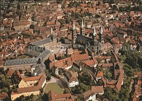 Bamberg Dom Luftansicht Kat. Bamberg