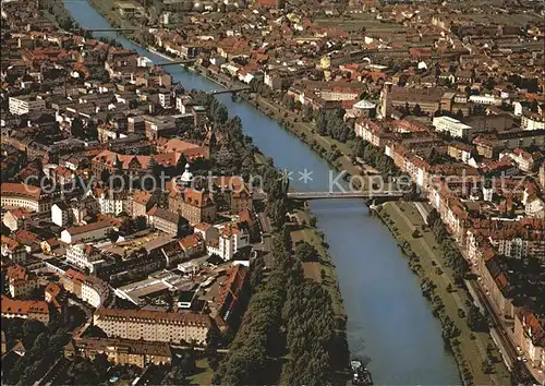 Bamberg Europakanal Luftbild Kat. Bamberg