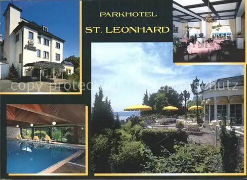 ueberlingen Bodensee Parkhotel Sankt Leonhard Kat. ueberlingen