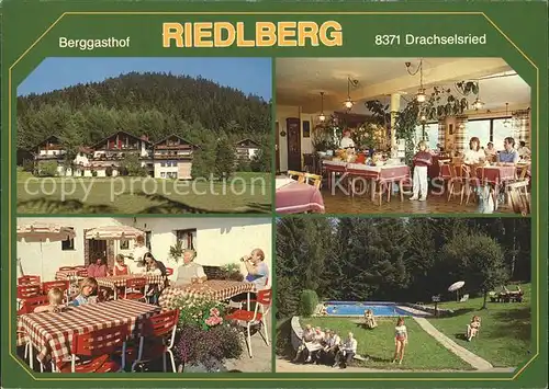 Drachselsried Berggasthof Riedlberg Kat. Drachselsried